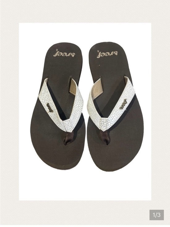 Reef Shoes - Reef Women's Sparkle Flip Flop Sandals 8